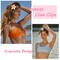 Plumeria Hair Accessories - 7Pcs Non-Slip Tropical Flower Clips